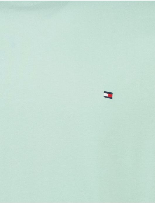 Tommy Hilfiger regular fit t-shirt ronde hals groen