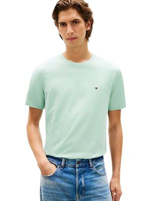 Tommy Hilfiger Tommy Hilfiger regular fit t-shirt groen met logo