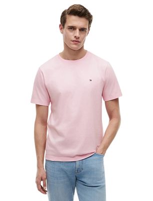 Tommy Hilfiger Ronde hals t-shirt tommy hilfiger roze