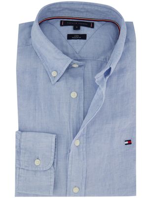 Tommy Hilfiger Tommy Hilfiger overhemd Regular Fit lichtblauw
