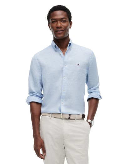 Tommy Hilfiger Tommy Hilfiger overhemd Regular Fit lichtblauw