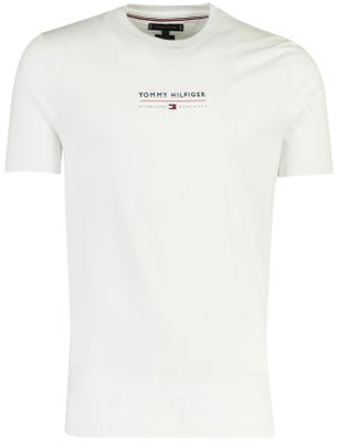 Tommy Hilfiger T-shirt Tommy Hilfiger wit ronde hals normale fit