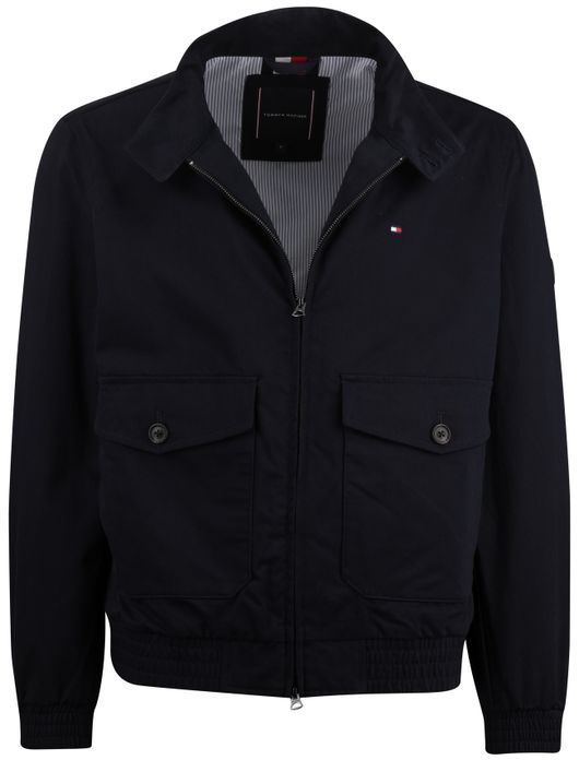 Tommy Hilfiger zomerjas donkerblauw normale fit
