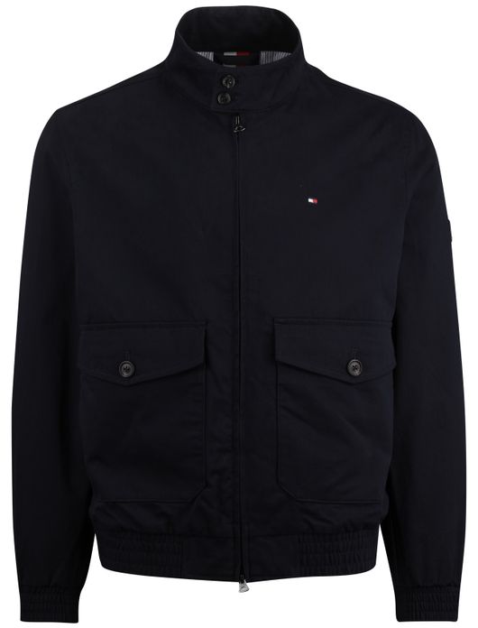 Tommy Hilfiger zomerjas donkerblauw normale fit