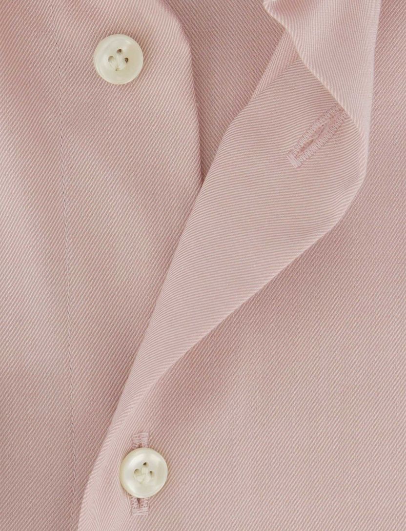 Overhemd Profuomo Slim Fit roze effen
