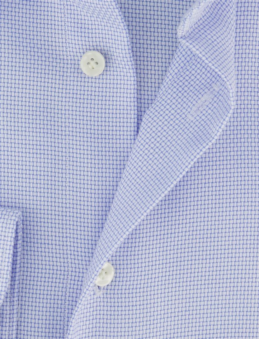 Lichtblauw overhemd Profuomo Slim Fit strijkvrij