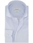 Overhemd Profuomo lichtblauw gestreept slim fit