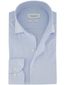 Profuomo overhemd Japanese Knitted lichtblauw slim fit
