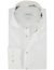 Overhemd Profuomo Slim Fit wit effen strijkvrij