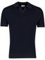 Poloshirt profuomo normale fit donkerblauw
