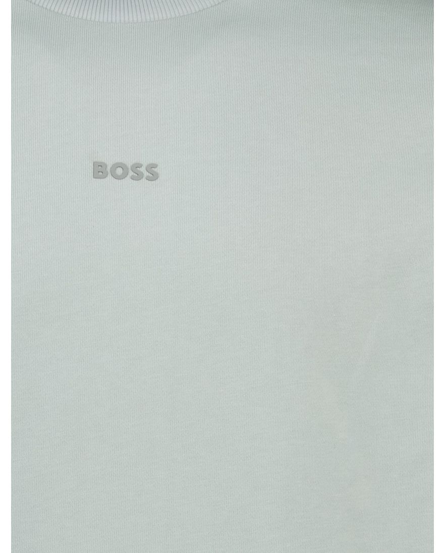 Lichtblauwe sweater Boss Orange Wesmallcrew