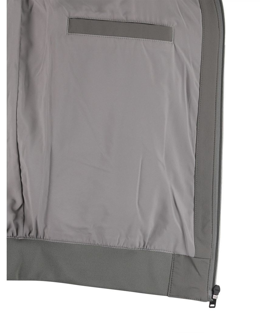 Grijze zomerjas Boss Orange Orki capuchon