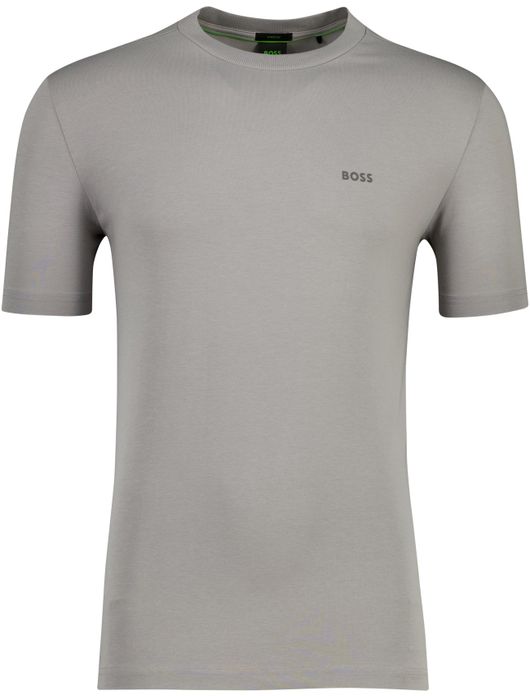 Boss Green tee t-shirt logo grijs
