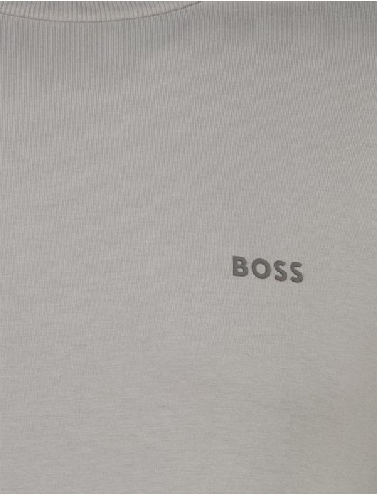 Boss Green tee t-shirt logo grijs
