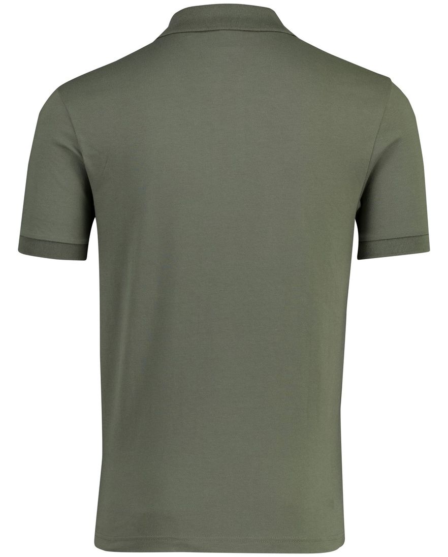 Boss Orange Passenger slim fit poloshirt pique groen