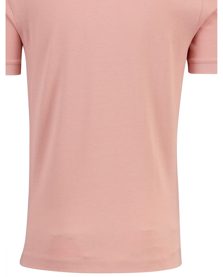 Poloshirt Boss Black Pallas pique roze katoen 2-knoops