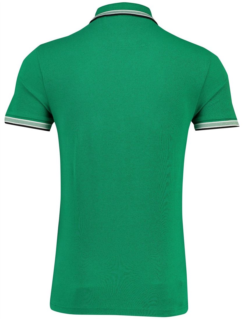 Korte mouw polo BOSS Green Paddy groen regular fit