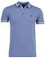 Korte mouw Paddy polo BOSS Green blauw 3-knoops