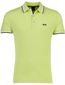 Korte mouw polo BOSS Green Paddy geel pique