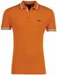 Korte mouw polo BOSS Green Paddy oranje pique