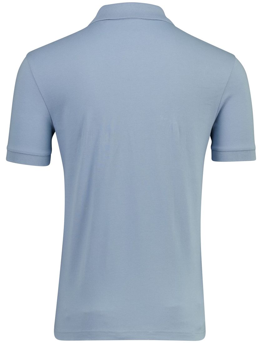 Blauw poloshirt BOSS Orange Passenger korte mouw