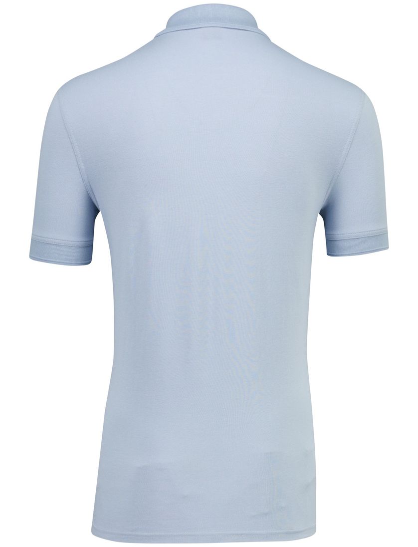 polo lichtblauw korte mouw Boss Orange Prime