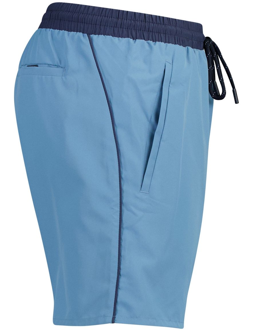 Blauwe zwembroek BOSS Orange Starfish normale fit