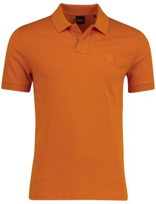 Hugo Boss Boss Orange poloshirt Passenger 2-knoops oranje pique