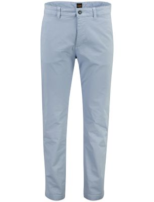 Hugo Boss pantalon chino BOSS Orange Tapered Fit lichtblauw