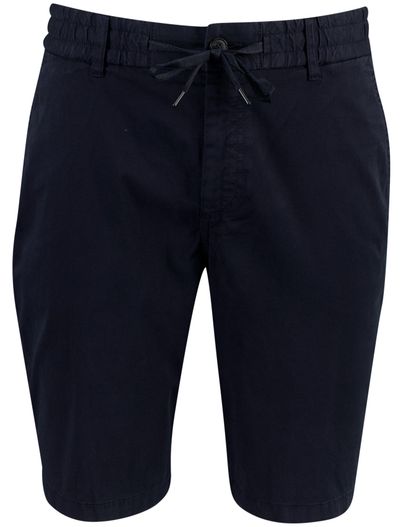 Hugo Boss Donkerblauw korte broek BOSS Orange Tapered Fit elastische band