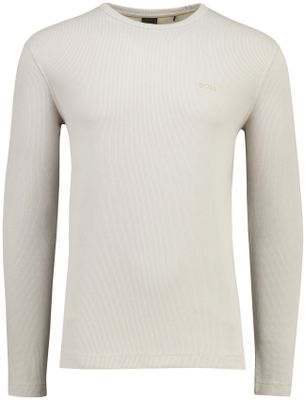 Hugo Boss BOSS Orange Tempesto trui beige structuur