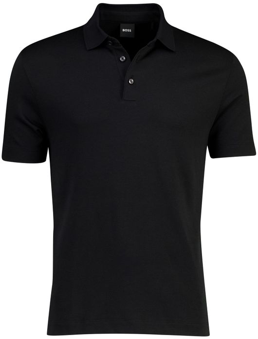 Boss Black poloshirt H-pack korte mouw 3-knoops zwart
