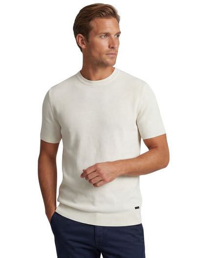 Gentiluomo Gentiluomo Tee T-shirts wit gebreid