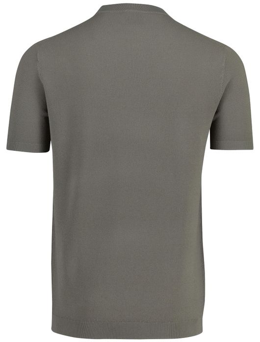 Gentiluomo T-shirt ronde hals bruin viscose