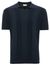 Poloshirt Gentiluomo donkerblauw met v hals