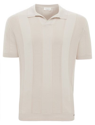 Gentiluomo Gentiuluomo poloshirt v hals beige