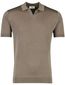 Gentiluomo poloshirt gebreid bruin