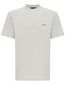 T-shirt Genti creme met backprint