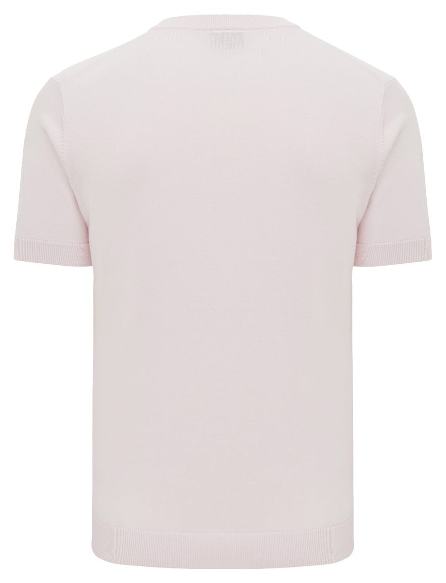 Genti T-shirt roze structuur
