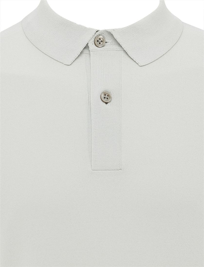 Genti groen poloshirt effen normale fit