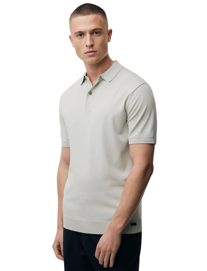 Genti groen poloshirt effen normale fit