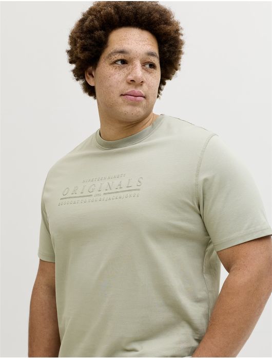 Jack & Jones T-shirts groen ronde hals