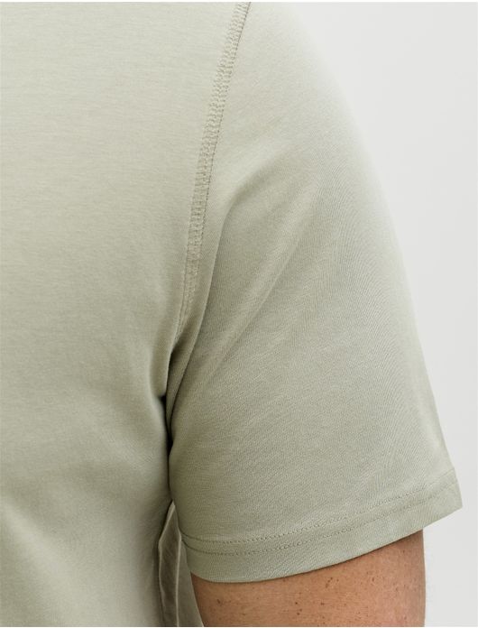 Jack & Jones T-shirts groen ronde hals