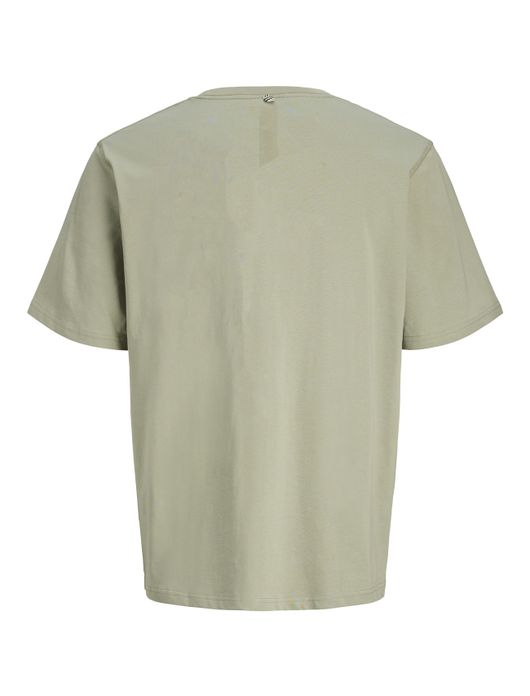 Jack & Jones T-shirts groen ronde hals