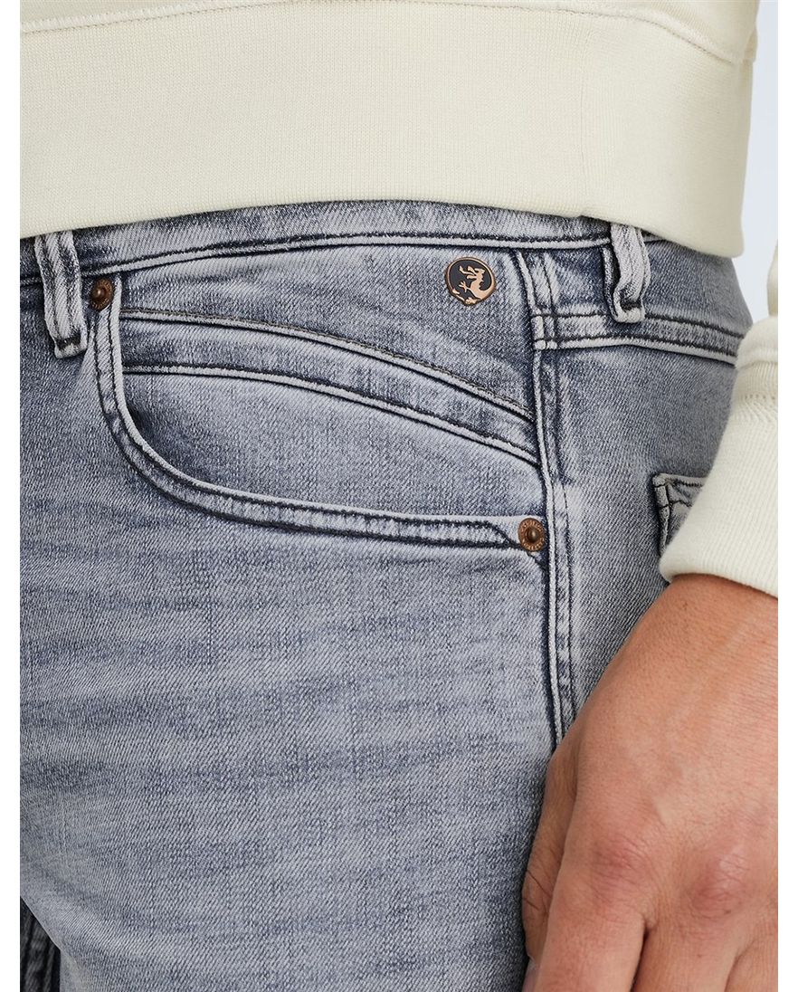 Cast Iron jeans Shiftback tapered fit grijs