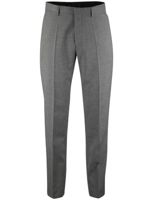 Roy Robson Grijze pantalon bandplooi Roy Robson slim fit