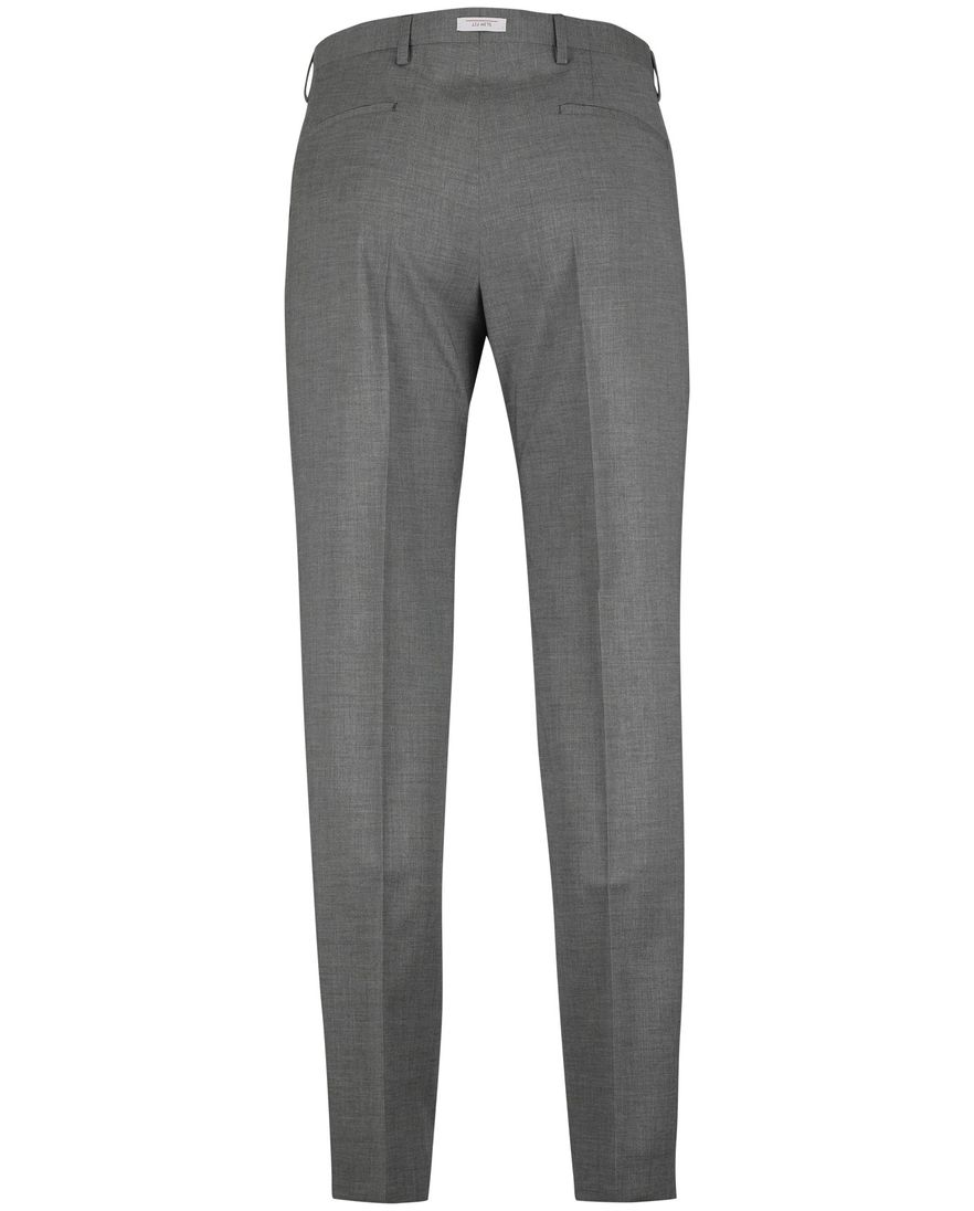 Grijze pantalon bandplooi Roy Robson slim fit