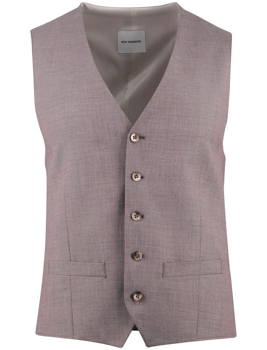 Roze gilet Roy Robson gemeleerd