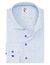 R2 Modern Fit overhemd lichtblauw geometrische print