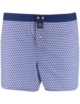 Mc Alson boxershort Mc Alson blauw printje ijstjes normale fit